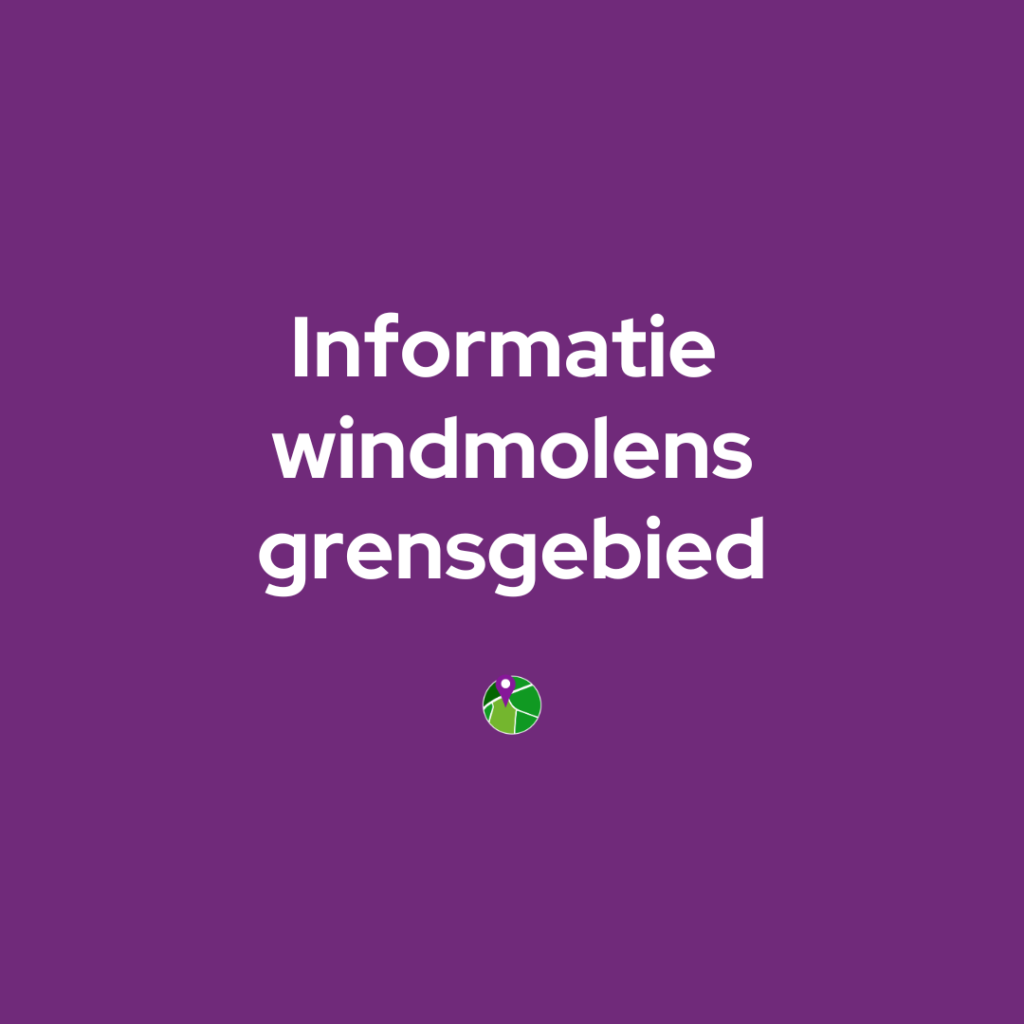Update windmolens grensgebied