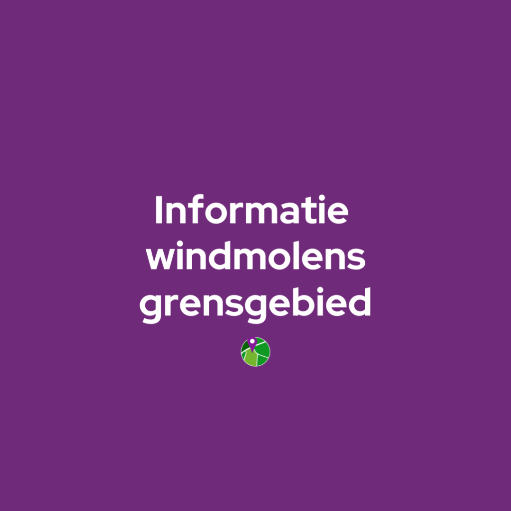 Update windmolens grensgebied
